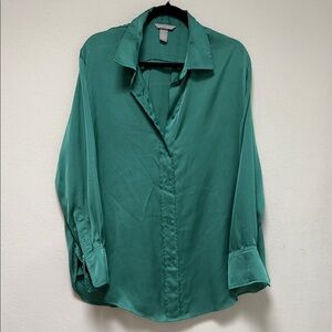 H&M Green Blouse